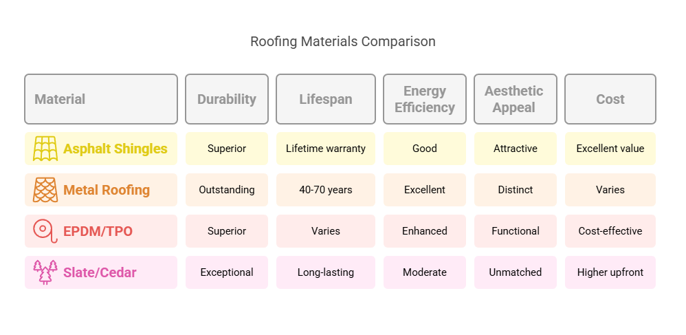 Popular King of Prussia Roofing Materials and Their Benefits